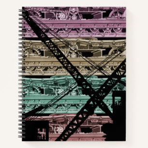 Northwest Crane OPERATING ENGINEER art Crane Op Notebook