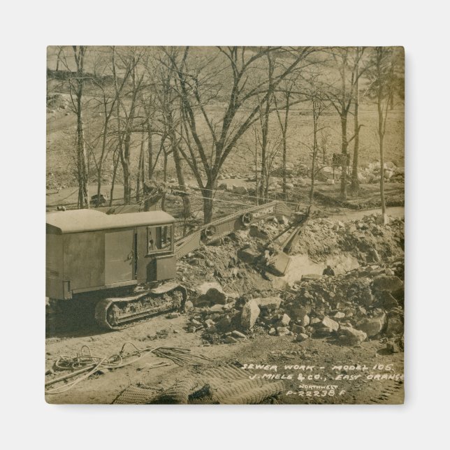 Northwest CRANE OPERATOR CABLE SHOVEL OPERATOR 20 Magnet (Front)