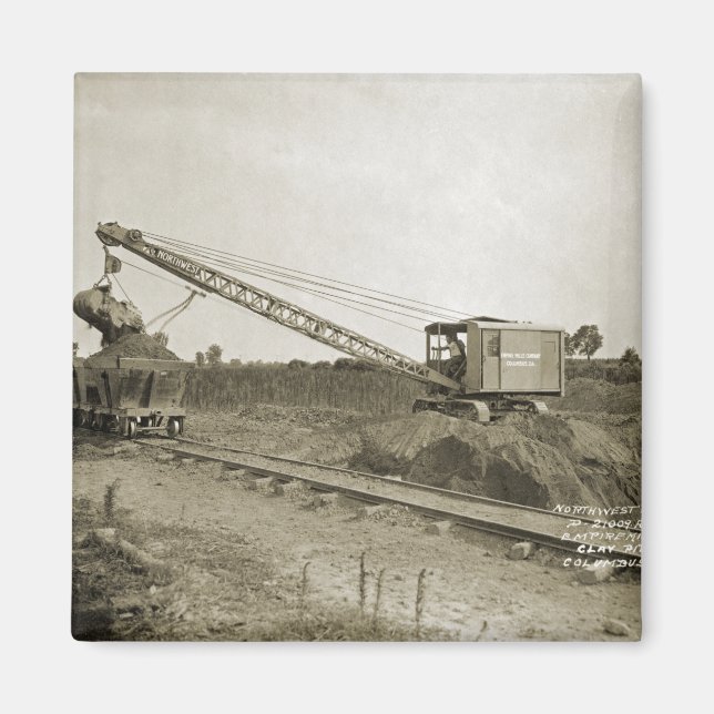 Northwest CRANE OPERATOR CABLE SHOVEL OPERATOR 2 Magnet (Front)