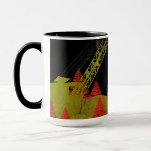 Northwest Crane operator OPERATING ENGINEER art Mug