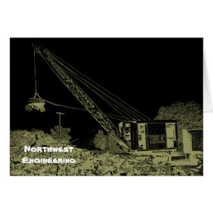 NORTHWEST ENGINEERING CRANE OPERATOR DARK ART
