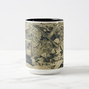 NORTHWEST ENGINEERING CRANE SHOVEL MUG EARLY