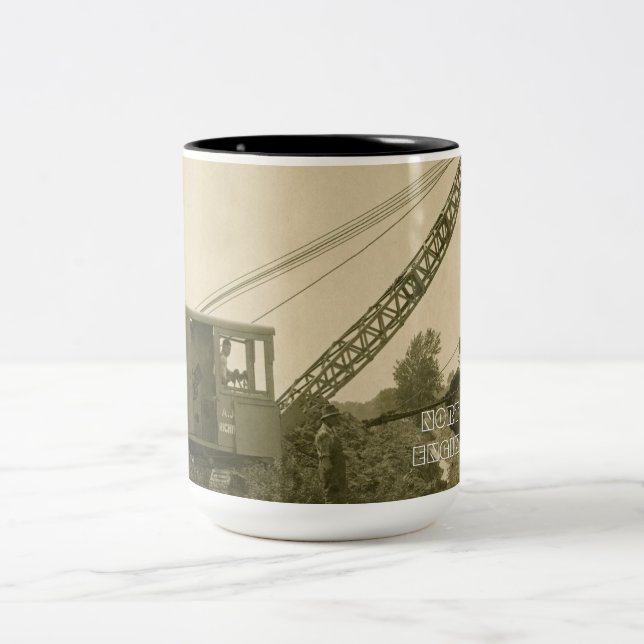 NORTHWEST ENGINEERING CRANE SHOVEL MUG EARLY (Center)