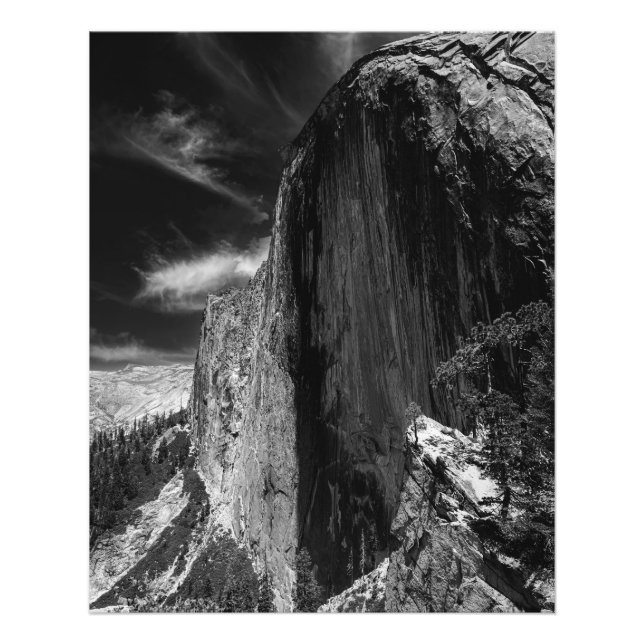 Northwest Face of Half Dome Photo Print (Front)