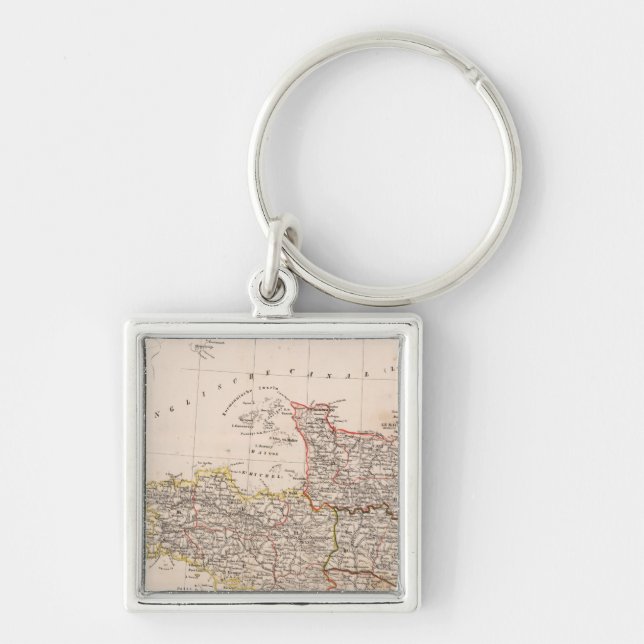 Northwest France Key Ring (Front)