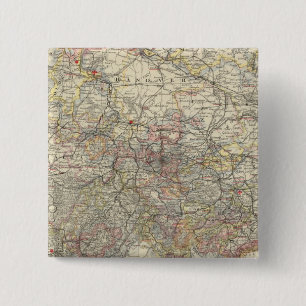 Northwest German Empire 15 Cm Square Badge