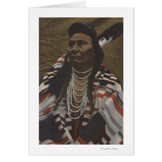 Northwest Indians - Chief Joseph of the Nez (Front)