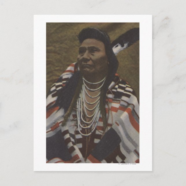Northwest Indians - Chief Joseph of the Nez Postcard (Front)
