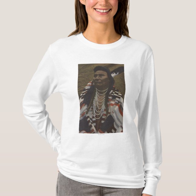 Northwest Indians - Chief Joseph of the Nez T-Shirt (Front)