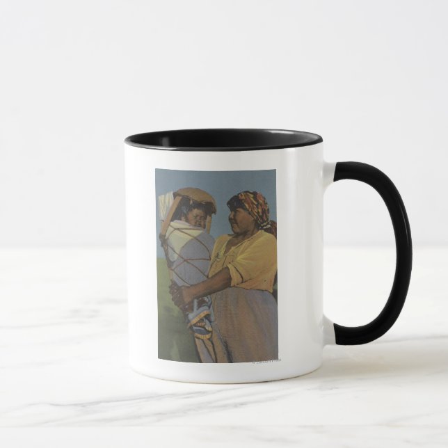 Northwest Indians - Indian Woman Mug (Right)