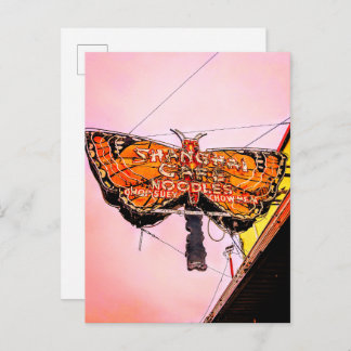 Northwest Neon: The Shanghai Cafe, postcard