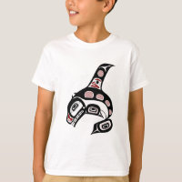 Northwest Pacific coast Haida art Killer whale