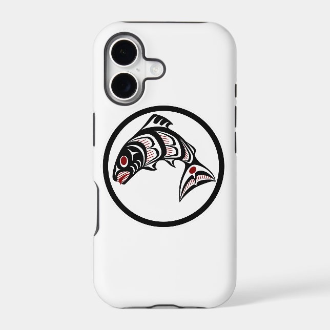 Northwest Pacific coast Haida art Salmon (Back)