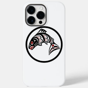 Northwest Pacific coast Haida art Salmon Case-Mate iPhone 14 Pro Max Case