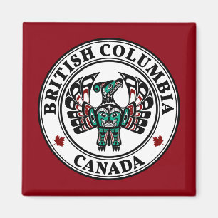 Northwest Pacific coast Haida art Thunderbird Magnet