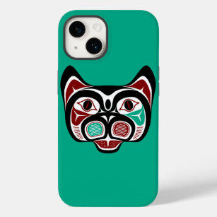 Northwest Pacific coast Haida Kitty Case-Mate iPhone 14 Case