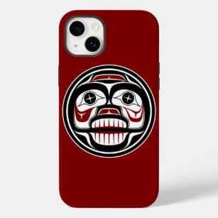 Northwest Pacific coast Haida Weeping skull Case-Mate iPhone 14 Plus Case