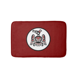 Northwest Pacific coast Kaigani Thunderbird Bath Mat