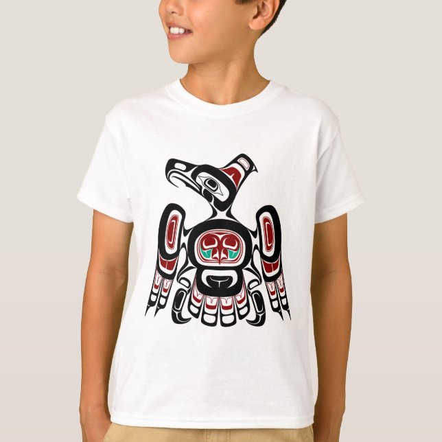 Northwest Pacific coast Kaigani Thunderbird T-Shirt (Front)