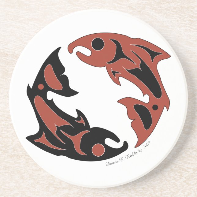northwest salmon coaster (Front)