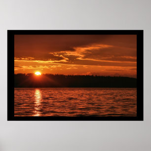 Northwest Sunset Poster