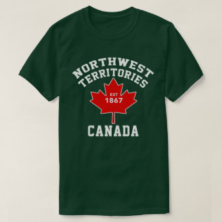 Northwest Territories Flag Canada Est.1870 T Shirt
