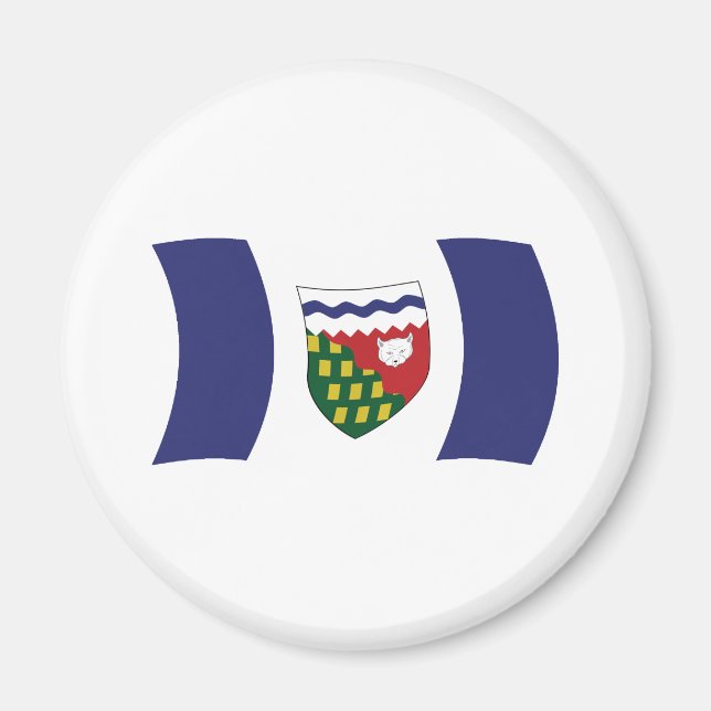 Northwest Territories Flag Magnet (Front)