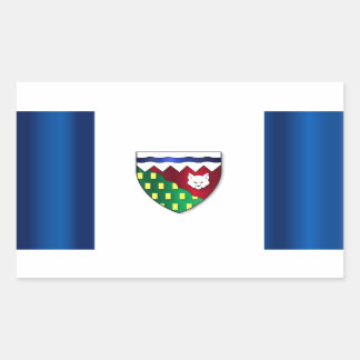 Northwest Territories flag Rectangular Sticker