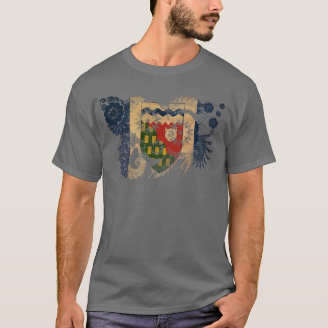 Northwest Territories Flag T-Shirt (Front)