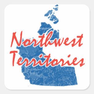 Northwest Territories Square Sticker