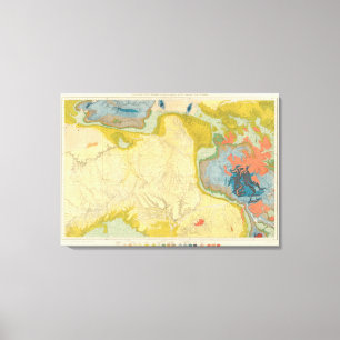 Northwestern Colorado and part of Utah 2 Canvas Print