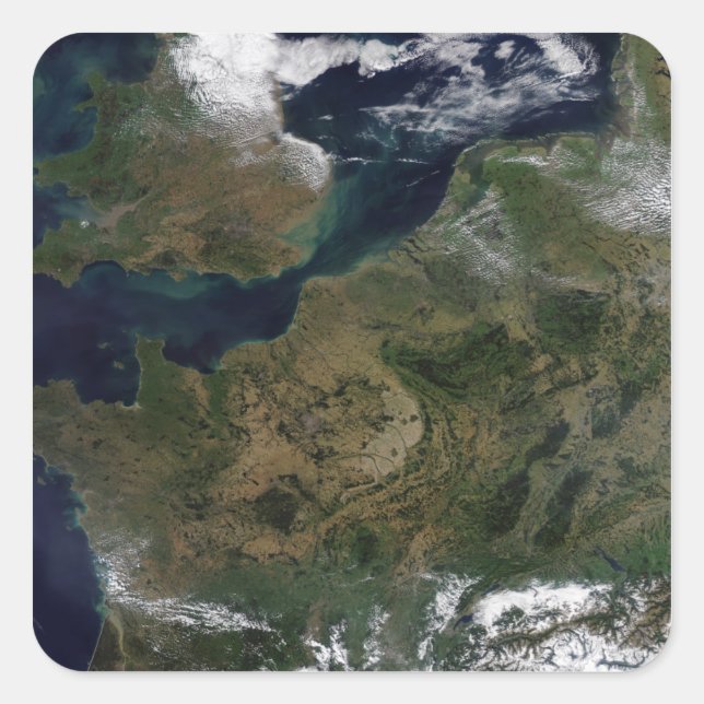 Northwestern Europe Square Sticker (Front)