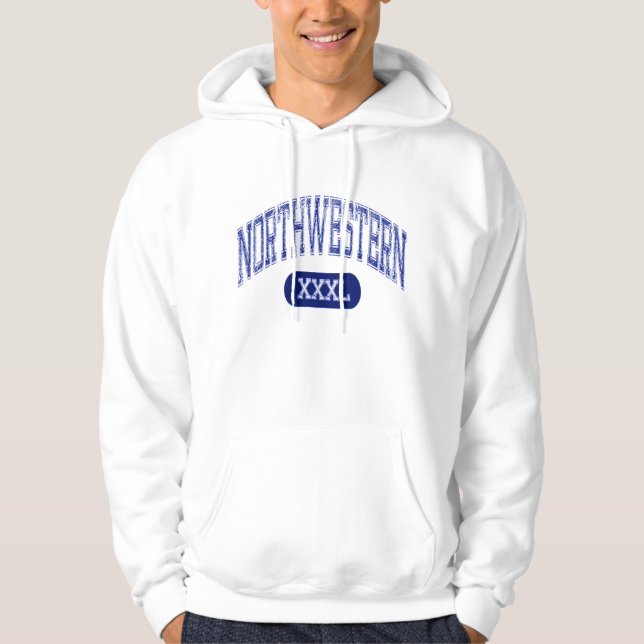Northwestern - Light Hoodie (Front)