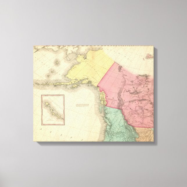 Northwestern North America Canvas Print (Front)