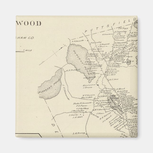 Northwood, Rockingham Co Magnet (Front)