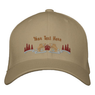 Northwoods Wildlife Embroidered Hat