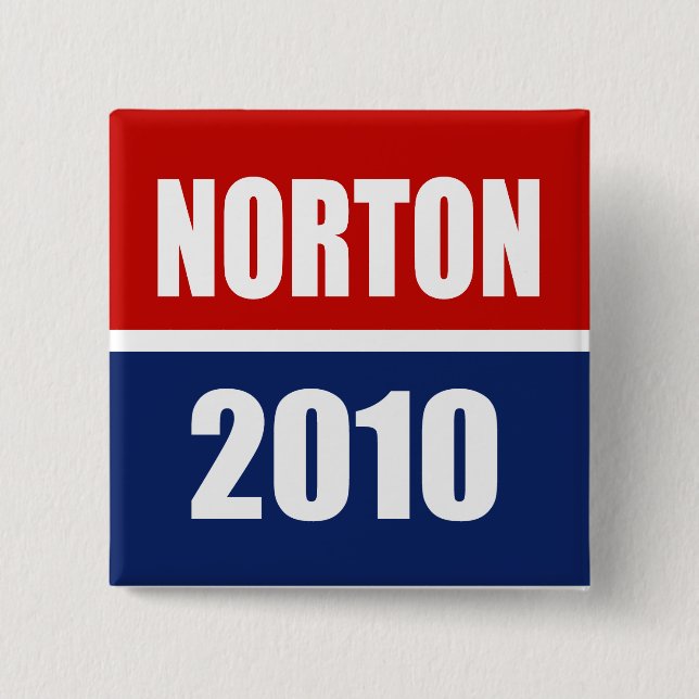 NORTON 2010 15 CM SQUARE BADGE (Front)