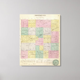 Norton County, Kansas Canvas Print