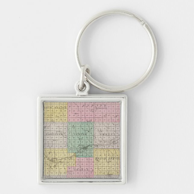 Norton County, Kansas Key Ring (Front)