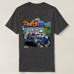 Nortwest Wildlife Cartoon Tee