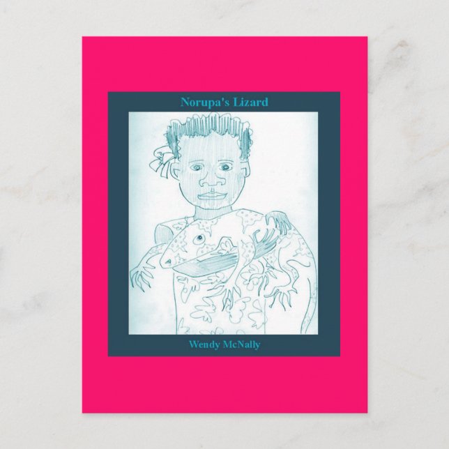 Norupa's Lizard Postcard (Front)