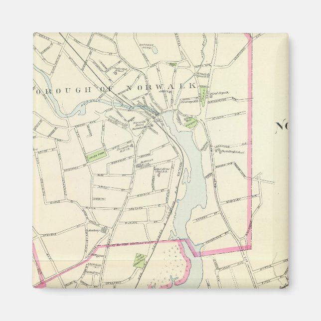 Norwalk, S Norwalk Magnet (Front)