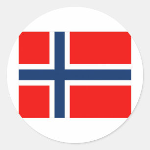 norway2 classic round sticker
