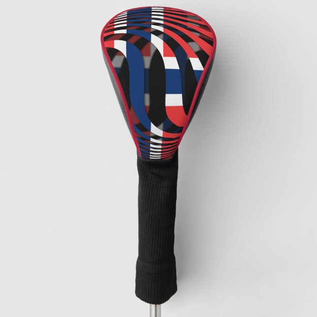Norway #1 golf head cover (Front)