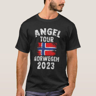 Norway 2023  Angel Tour to Norway with Flag T-Shirt