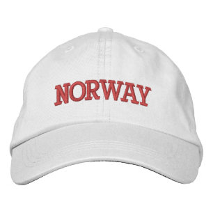 Norway Adjustable Baseball Hat