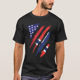 Norway American Grown Flag USA Patriot Heritage Mo T-Shirt