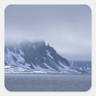 Norway, Arctic Circle, North Atlantic Ocean. Square Sticker