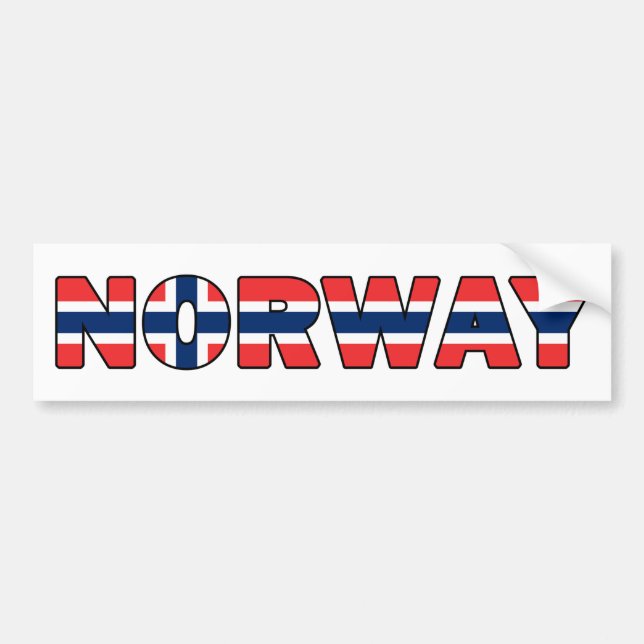 Norway Bumper Sticker (Front)