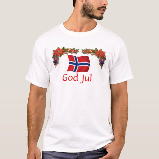 Norway Christmas T-Shirt (Front)